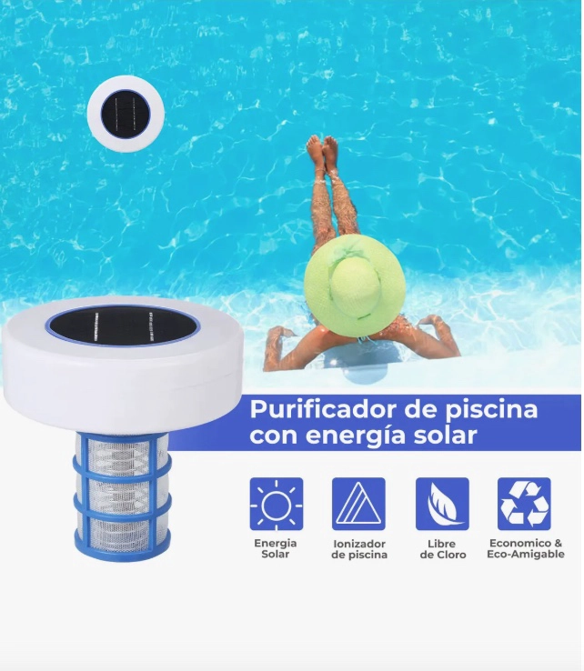 FILTRO PARA PURIFICAR PISCINA IONIZADOR - 2