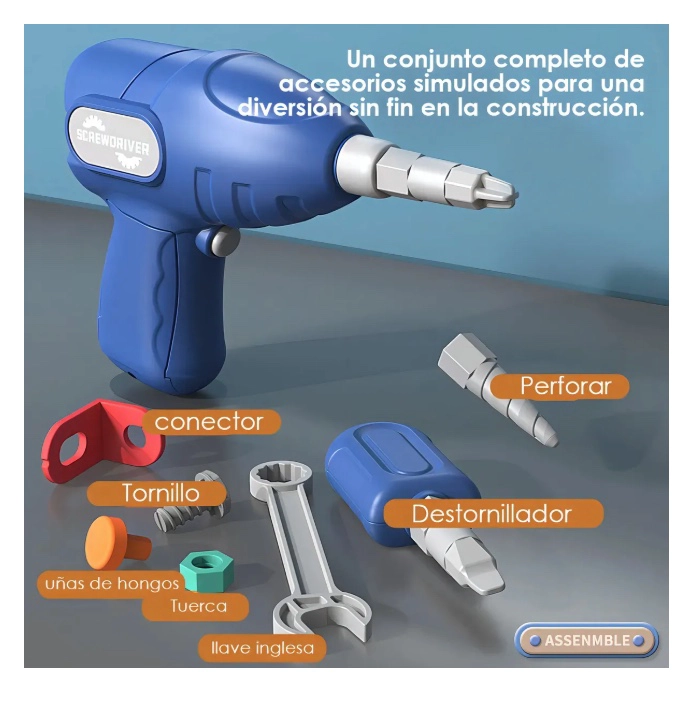 JUGUETE DE HERRAMIENTAS 230PZS - 3