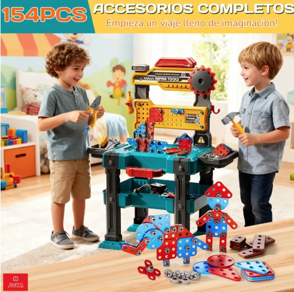 SET JUEGO BANCO HERRAMIENTAS 2 EN 1 - 5