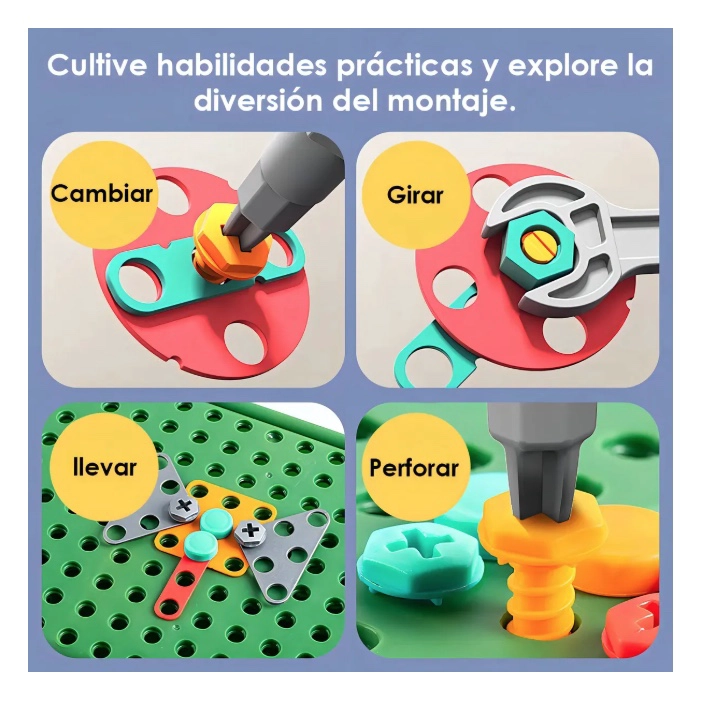 JUGUETE DE HERRAMIENTAS 230PZS - 6