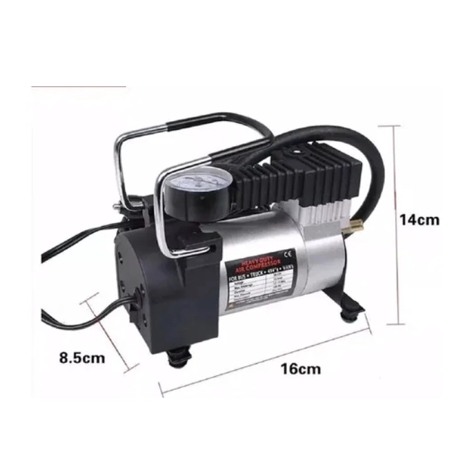 COMPRESOR AIRE METALICO VEHICULO 12V - 6