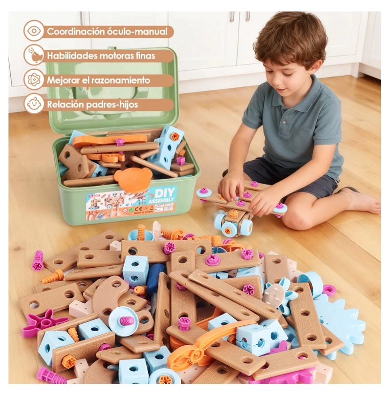 JUEGO DE HERRAMIENTAS PARA NIÑOS - 3
