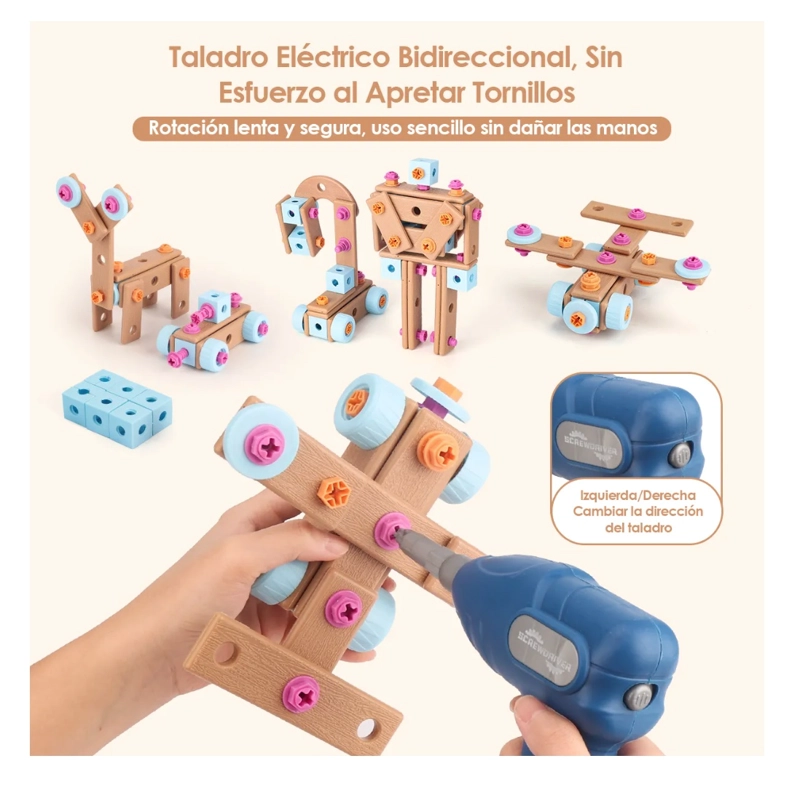 JUEGO DE HERRAMIENTAS PARA NIÑOS - 8
