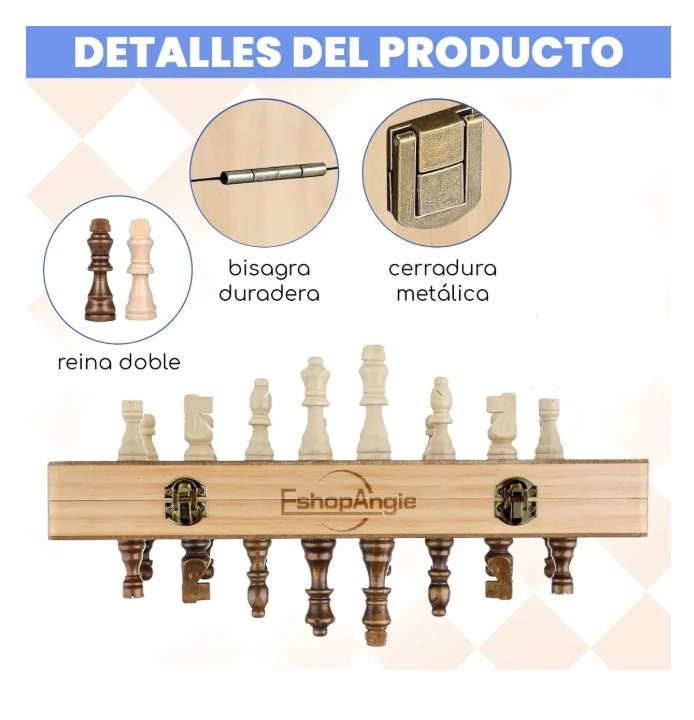 TABLERO DE AJEDREZ MAGNE TICO - 4