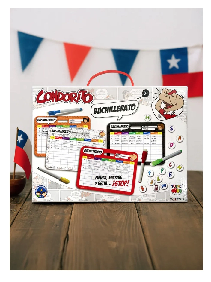 JUEGO DE MESA BACHILLERATO STOP - 5