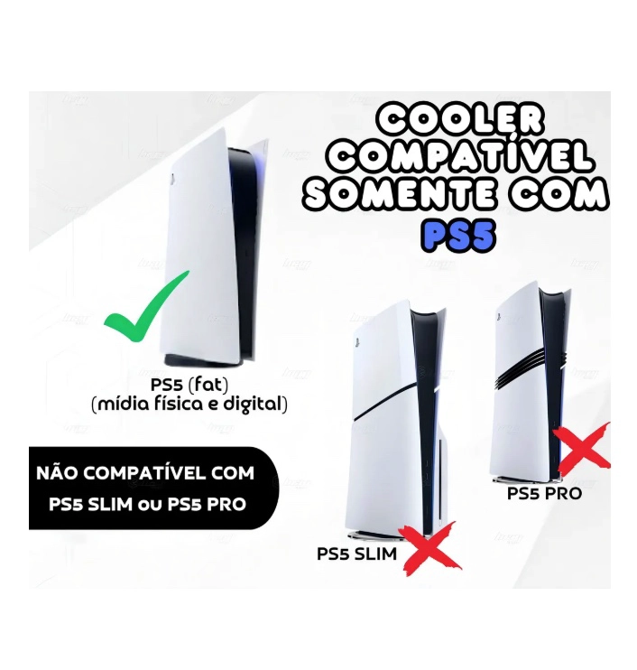 VENTILADOR USB CON LED PARA PS5 - 5