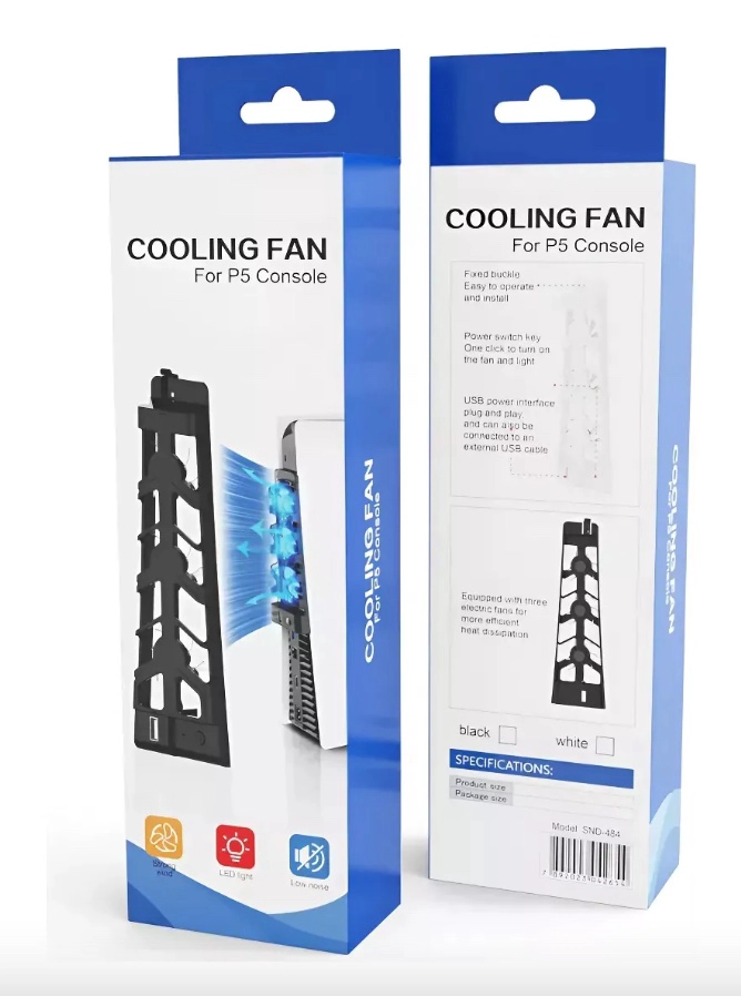 VENTILADOR USB CON LED PARA PS5 - 8