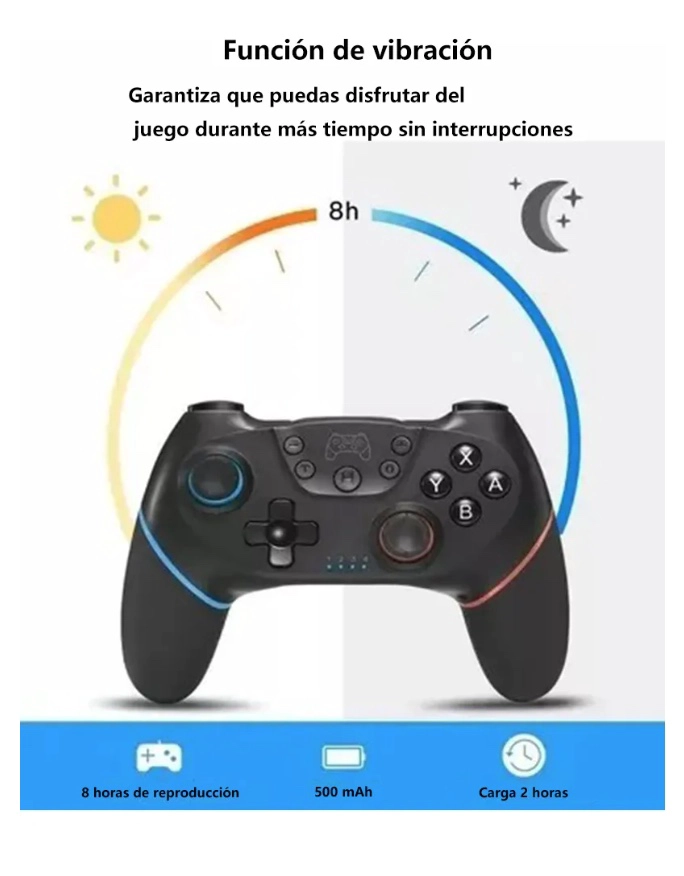 CONTROL GAMEPAD COMPATIBLE NINTENDO SWITCH - 2