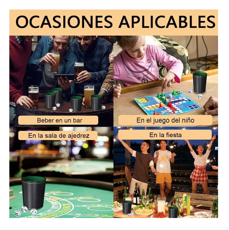 JUEGO DE MESA DE 4 CACHOS - 5