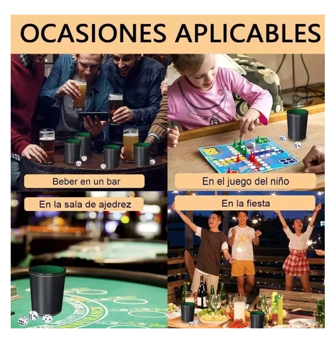 JUEGO DE MESA JUEGO DE 4 CACHOS - 5