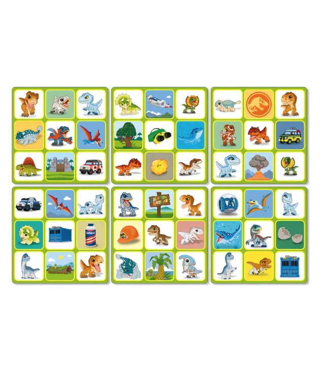 JUEGO DE MESA BINGO JURASSIC - 2