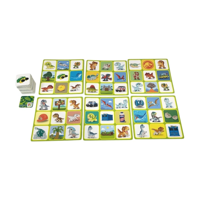 JUEGO DE MESA BINGO JURASSIC - 3
