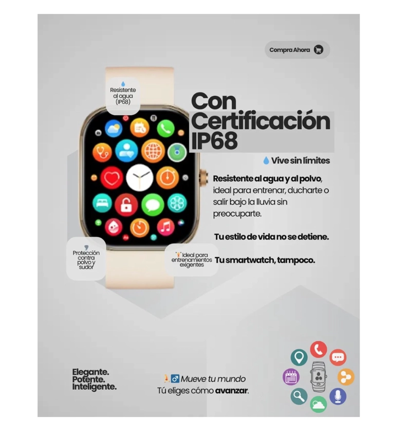 SMARTWATCH RELOJ INTELIGENTE - 4