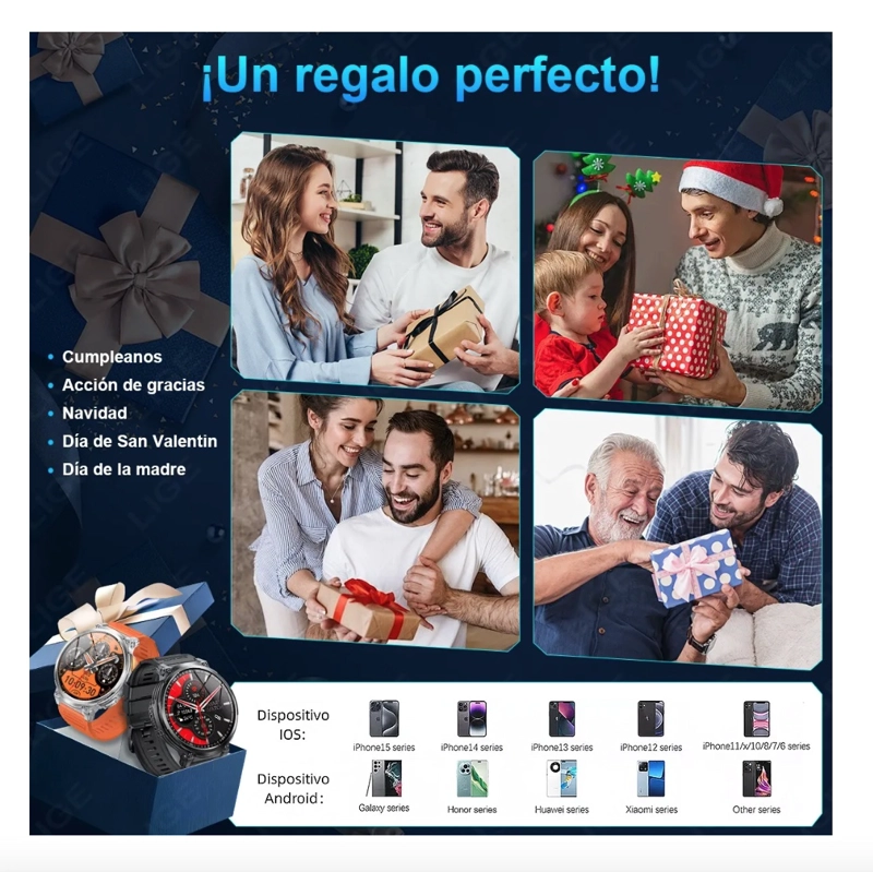 SMARTWATCH HOMBRE RELOJ - 2