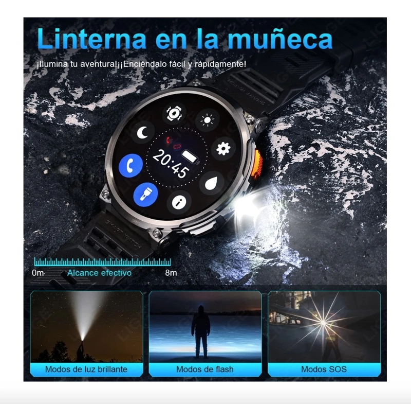 SMARTWATCH HOMBRE RELOJ - 4