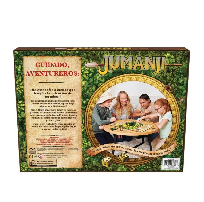 JUEGO DE MESA DESAFIO JUMANJI - 3