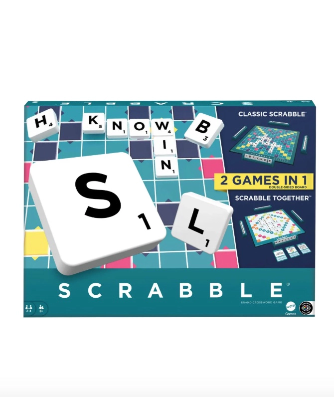 SCRABBLE JUEGO DE MESA 2 EN 1 - 1