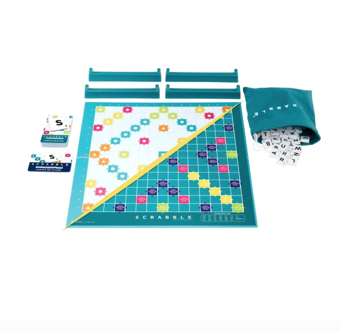 SCRABBLE JUEGO DE MESA 2 EN 1 - 6