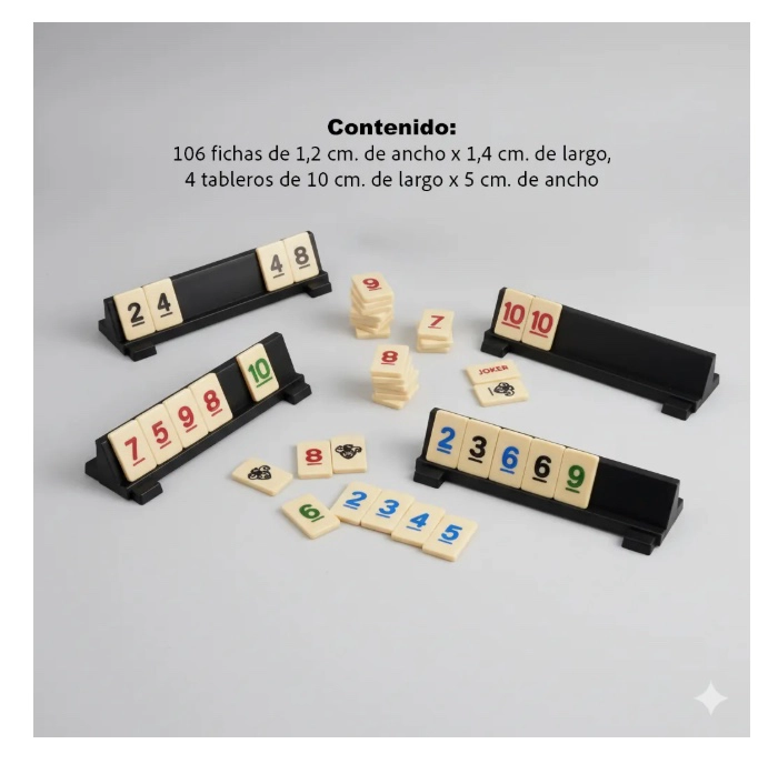 JUEGO DE MESA RUMINO PREMIUM - 2