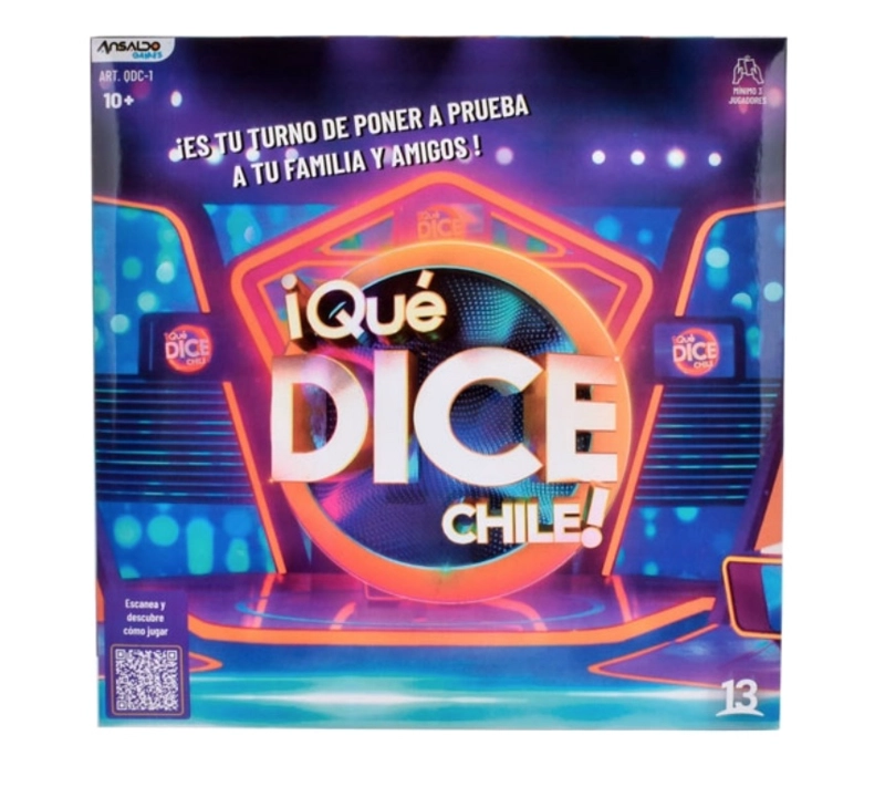 JUEGO DE MESA QUE DICE CHILE - 1