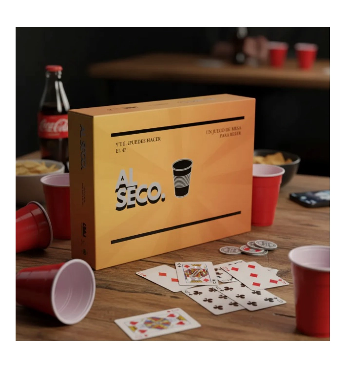 JUEGO DE CARTAS PARA BEBER AL SECO - 2