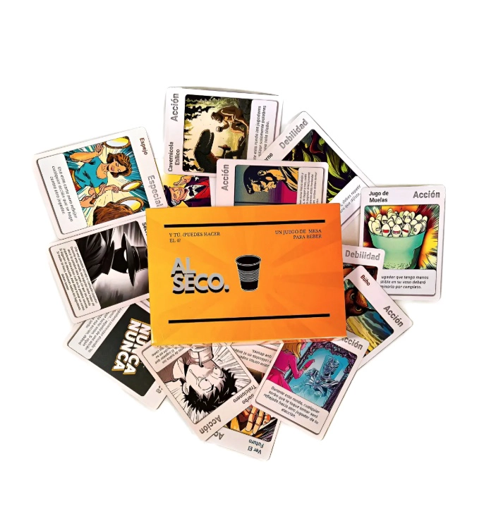 JUEGO DE CARTAS PARA BEBER AL SECO - 3