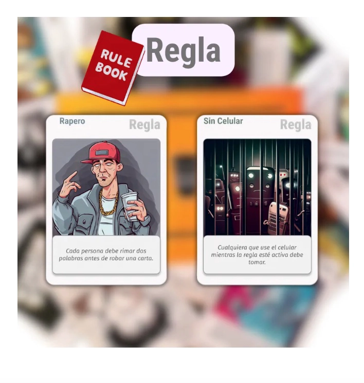 JUEGO DE CARTAS PARA BEBER AL SECO - 6