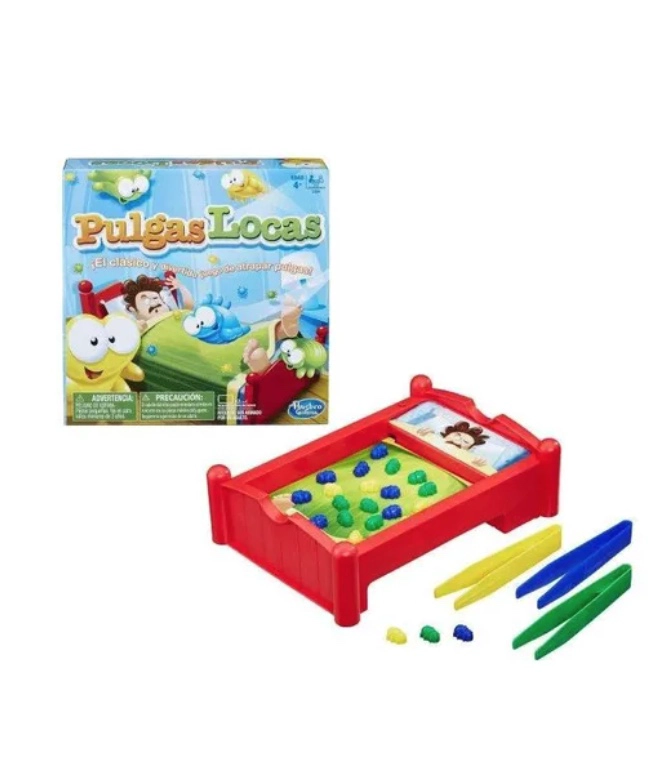 JUEGO DE MESA HASBRO PULGAS LOCAS - 1
