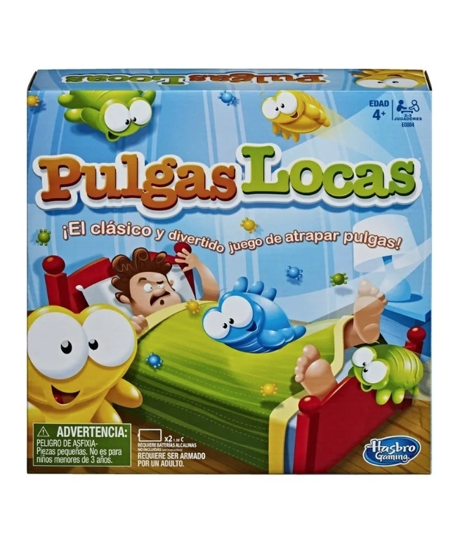 JUEGO DE MESA HASBRO PULGAS LOCAS - 2