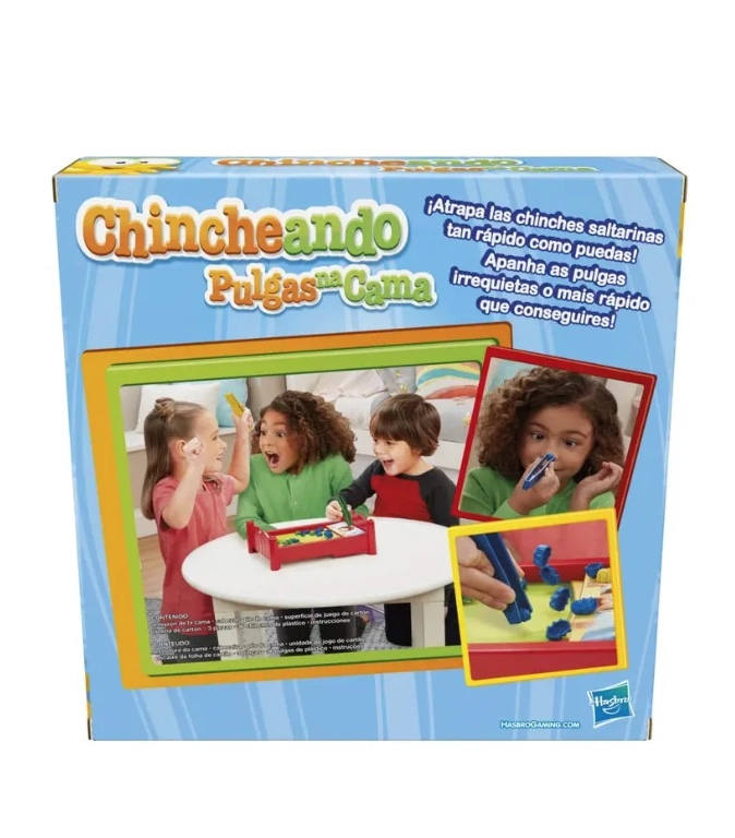 JUEGO DE MESA HASBRO PULGAS LOCAS - 3