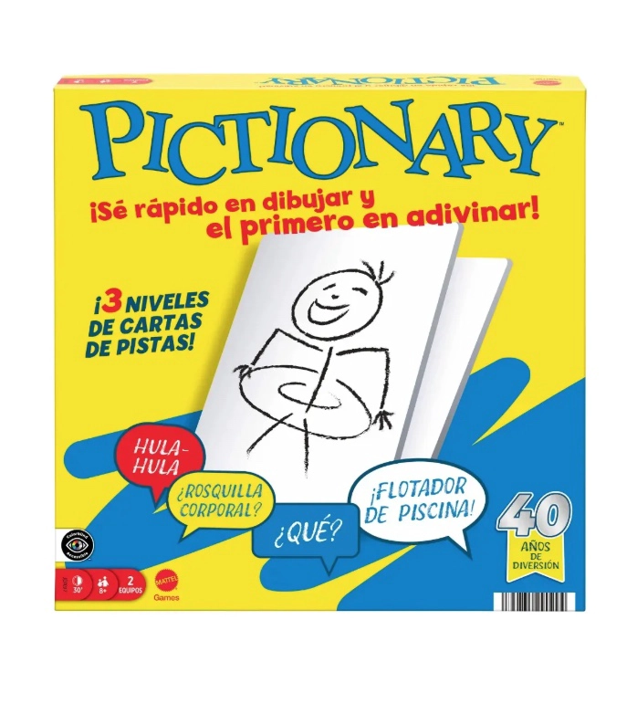 PICTIONARY JUEGO DE MESA - 5