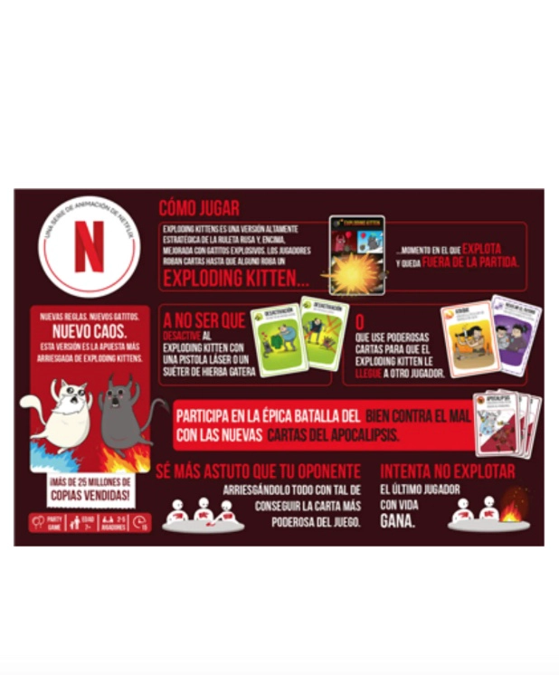 EXPLODING KITTENS: BIEN VS MAL – JUEGO DE MESA - 2