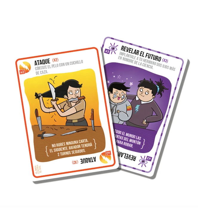 EXPLODING KITTENS: BIEN VS MAL – JUEGO DE MESA - 3