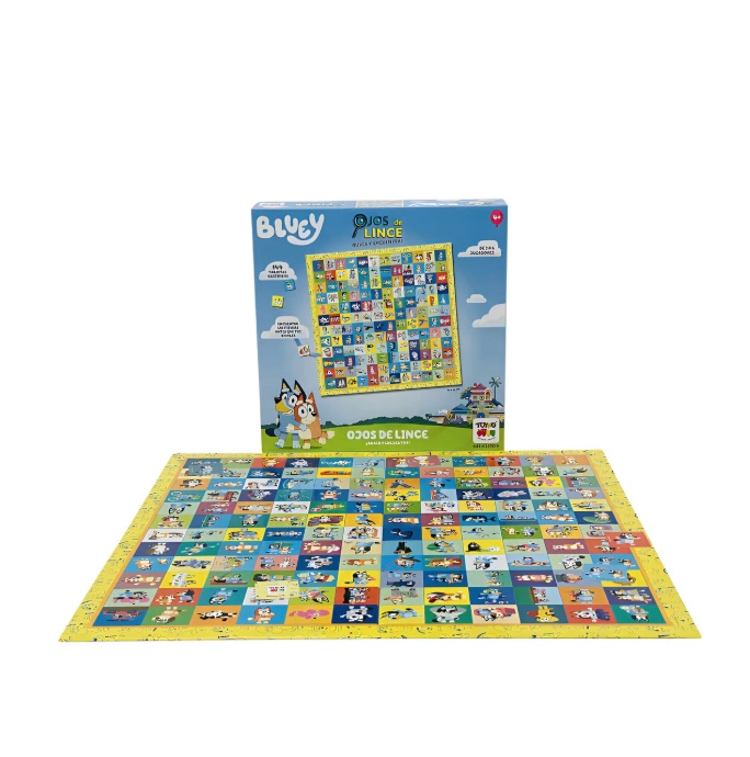 JUEGO DE MESA OJOS DE LINCE - BLUEY - 1