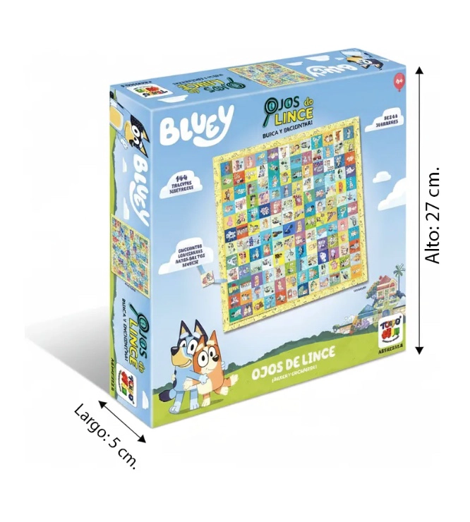 JUEGO DE MESA OJOS DE LINCE - BLUEY - 2