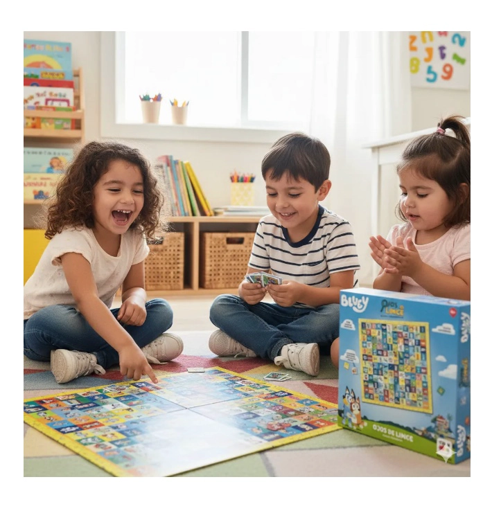 JUEGO DE MESA OJOS DE LINCE - BLUEY - 5