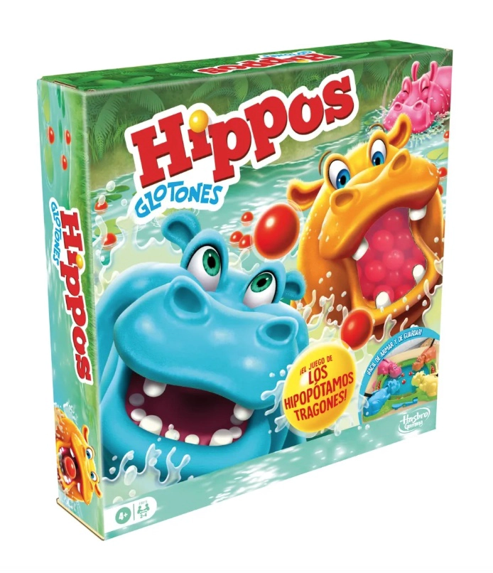 JUEGO DE MESA HIPPOS GLOTONES - 4