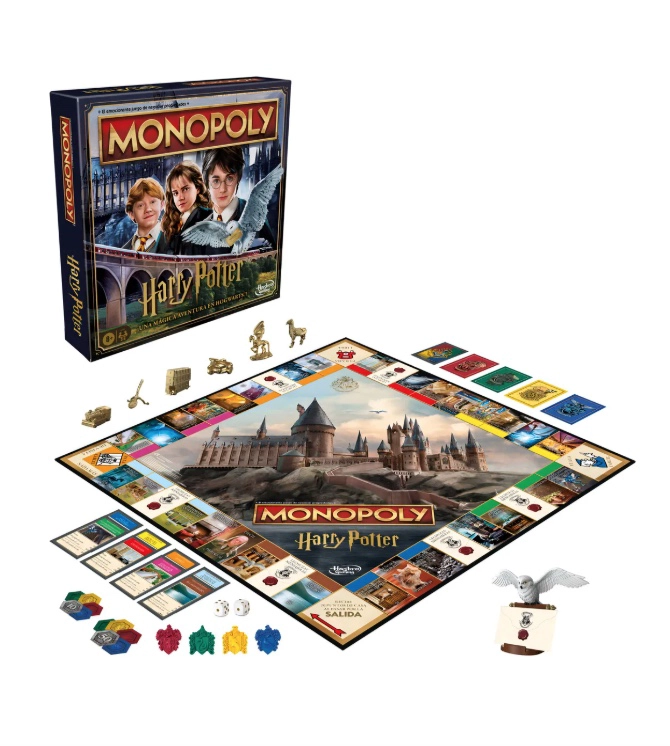 JUEGO DE MESA MONOPOLY HARRY POTTER - 3