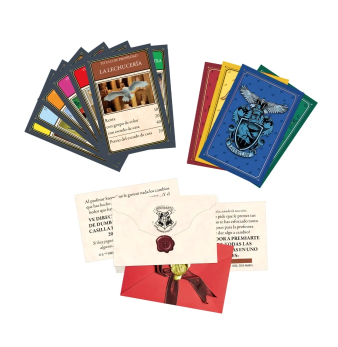 JUEGO DE MESA MONOPOLY HARRY POTTER - 5
