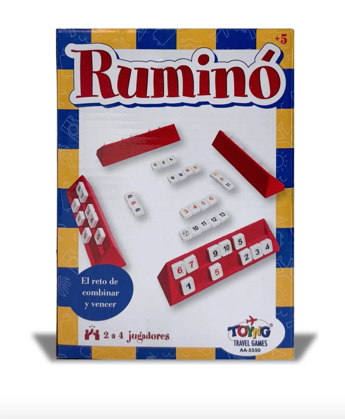 JUEGO DE MESA TRAVEL GAME RUMINO - 2