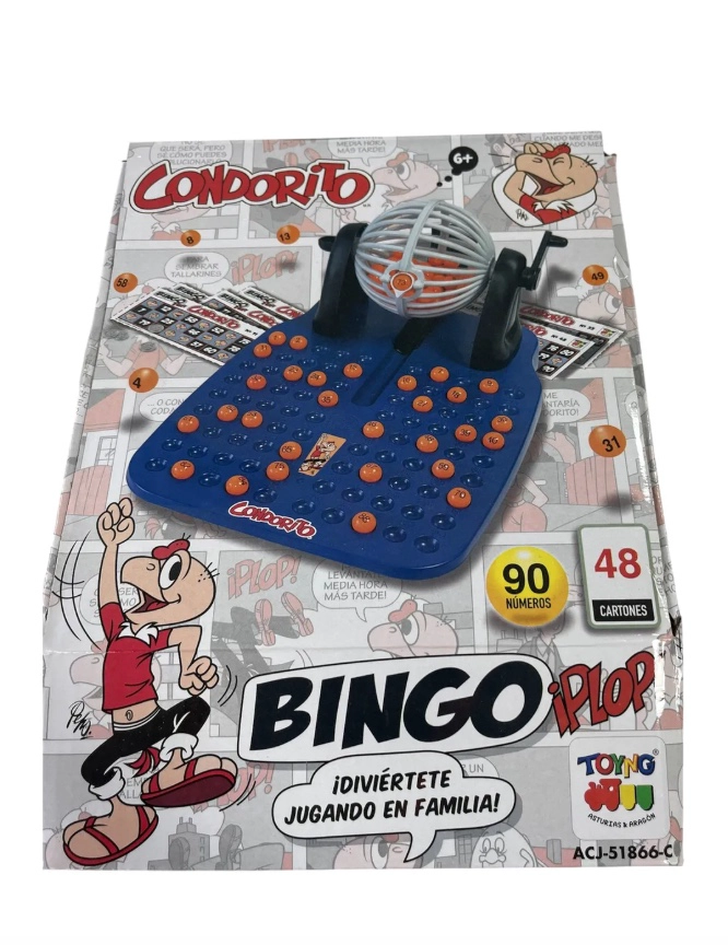JUEGO DE MESA BINGO DE CONDORITO - 1
