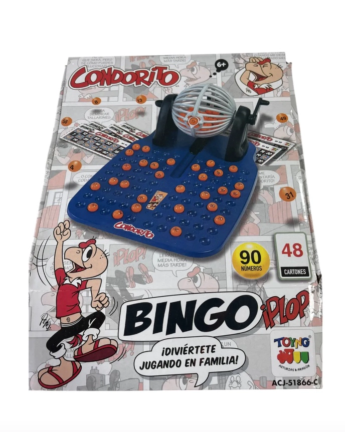 JUEGO DE MESA BINGO DE CONDORITO - 5