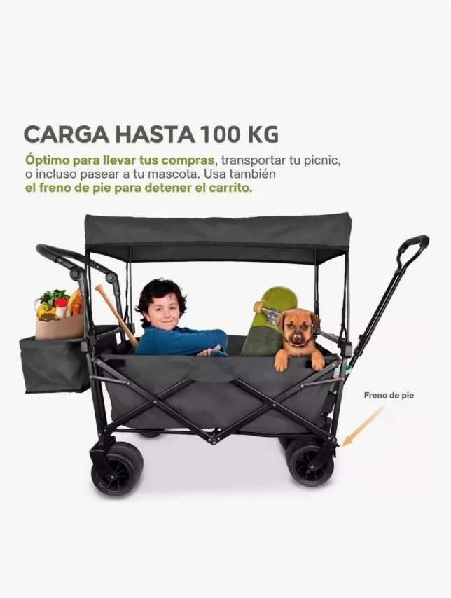CARRITO PLEGABLE PORTATIL - 4