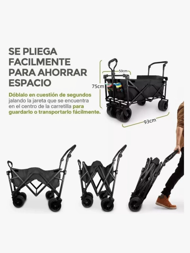 CARRITO PLEGABLE PORTATIL - 5