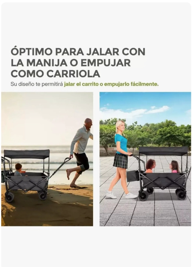 CARRITO PLEGABLE PORTATIL - 6