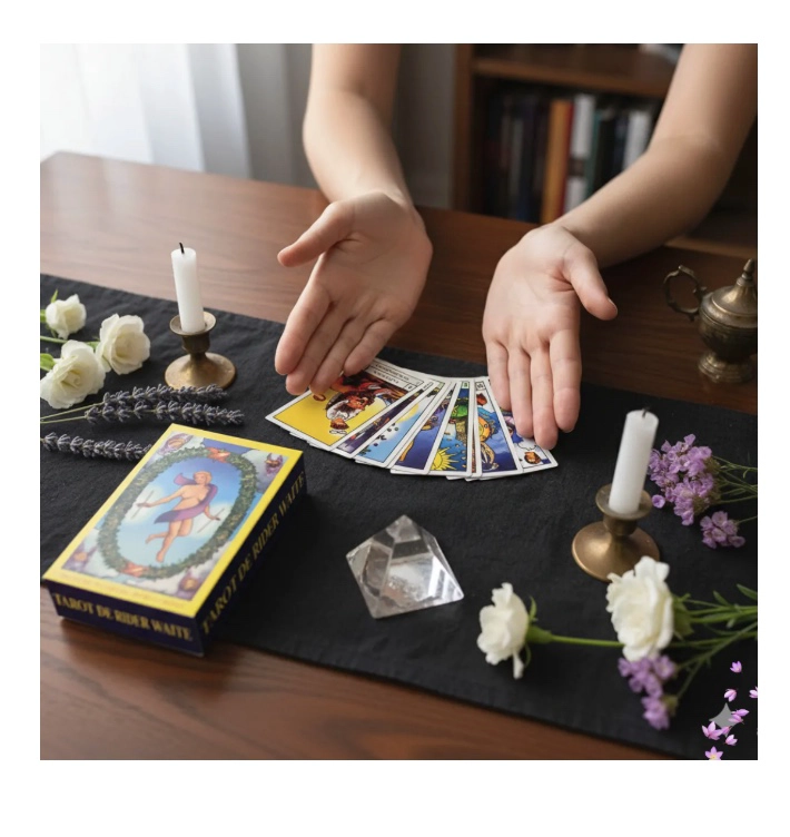 TAROT RIDER WAITE + GUIA + RITUAL CONSAGRACION MAZO - 7