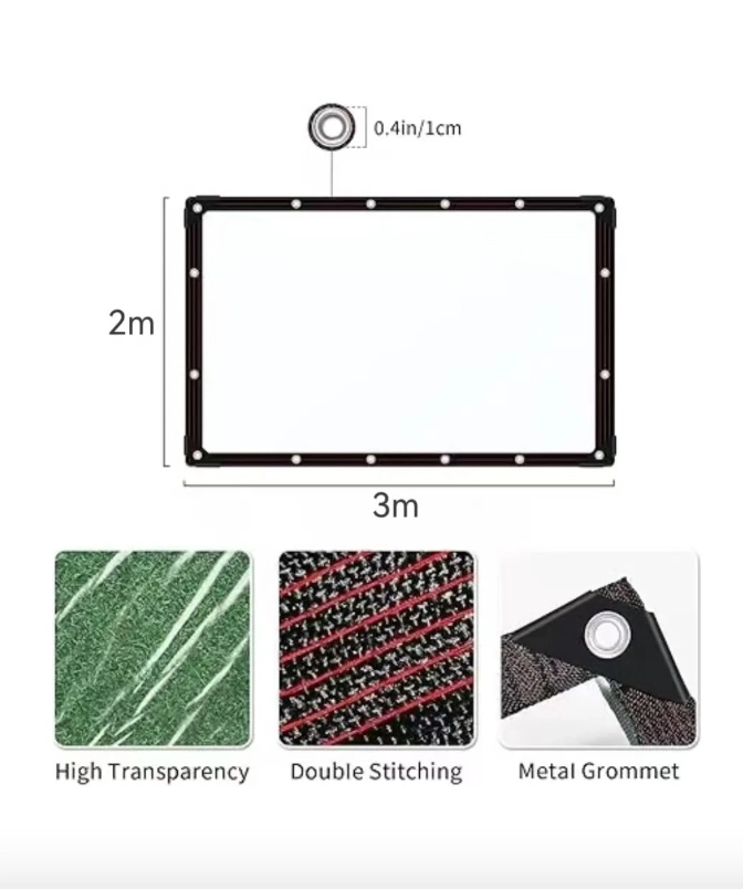 LONAS TRANSPARENTES IMPERMEABLES 2×3M - 3