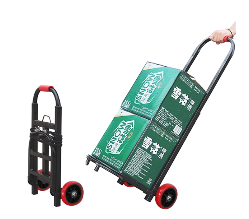 PRACTICO CARRO PLEGABLE CARGA ACERO 200KG - 2