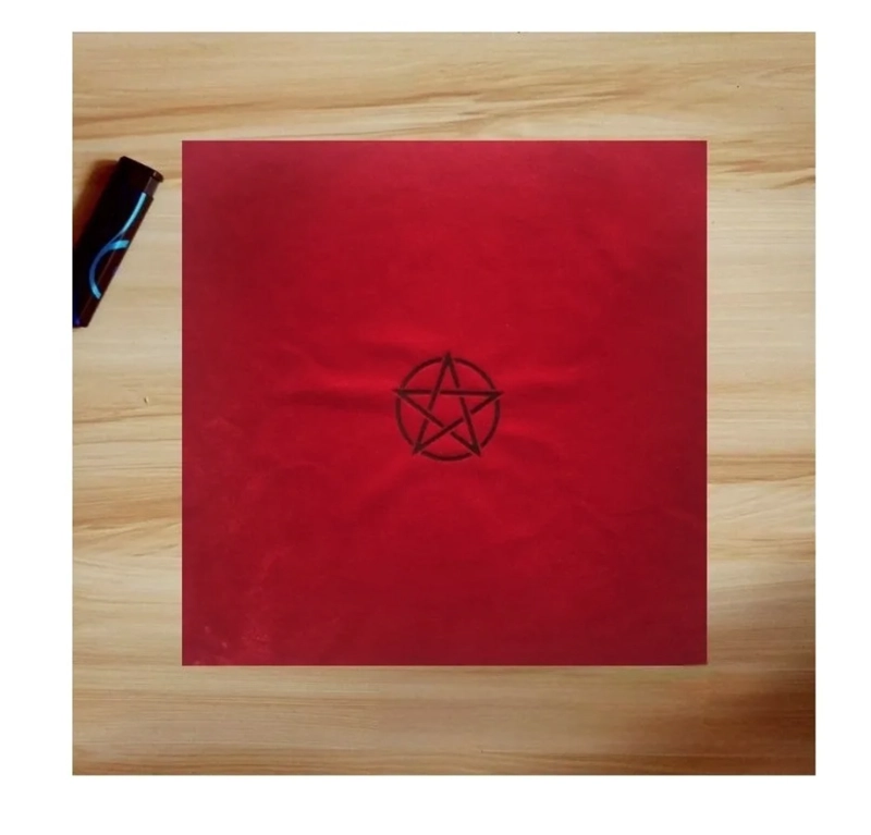 JUEGO SET KIT DE MANTEL PAÑO TAROT + FUNDA - 2