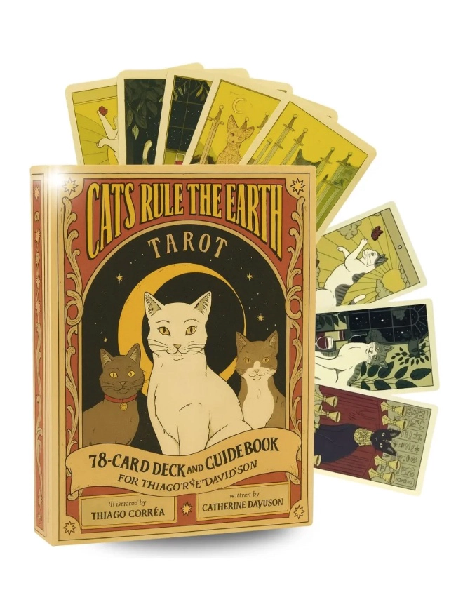 MAZO DE TAROT GATOS - 1